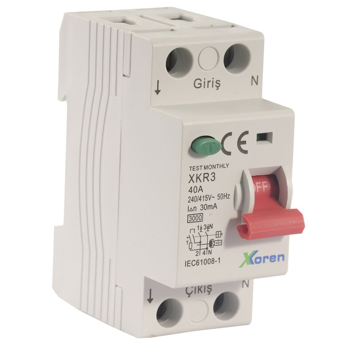 2 KTP.,30mA,63A KAÇAK AKIM ŞALTERİ 1